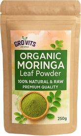 Grobits Moringa Powder 100% Natural Gluten-Free Superfood Improves Metabolism & Helps with Weight Loss - Pure & Raw 1kg Moringa Leaf Powder
