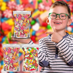 Grobits - Pick & Mix Sweets Quality Jelly Sweets 800 Gram Bundle 2 x Pouches Fizzy & Non Fizzy Pick and Mix Classic Retro Candy Selection Assortment – 800g