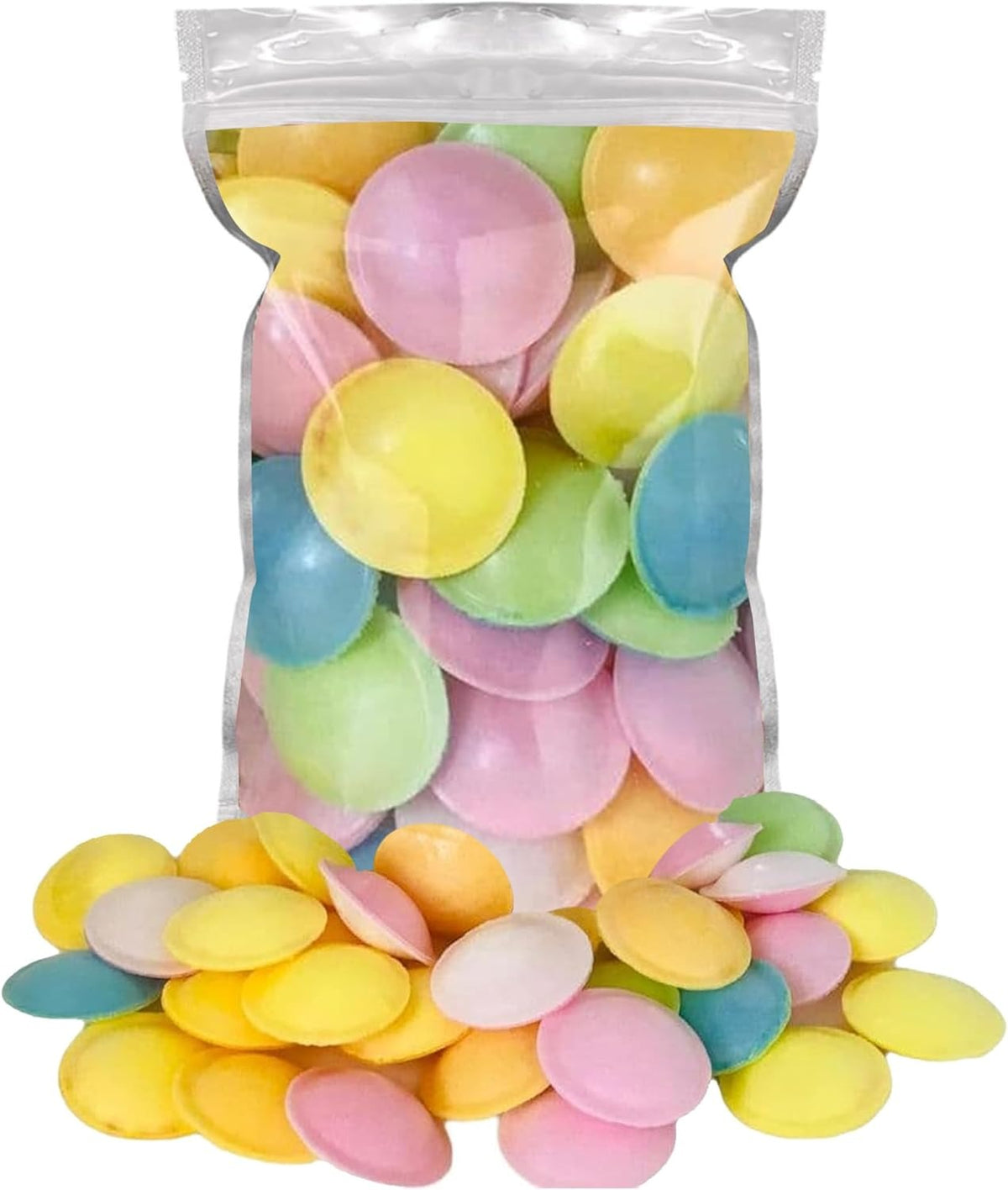 Grobits- Flying Saucer Sweets │ 100g Bulk Bag │ Assorted UFO's Pick and Mix Sweets for Parties, Gifting and Sharing - 100g Pouch