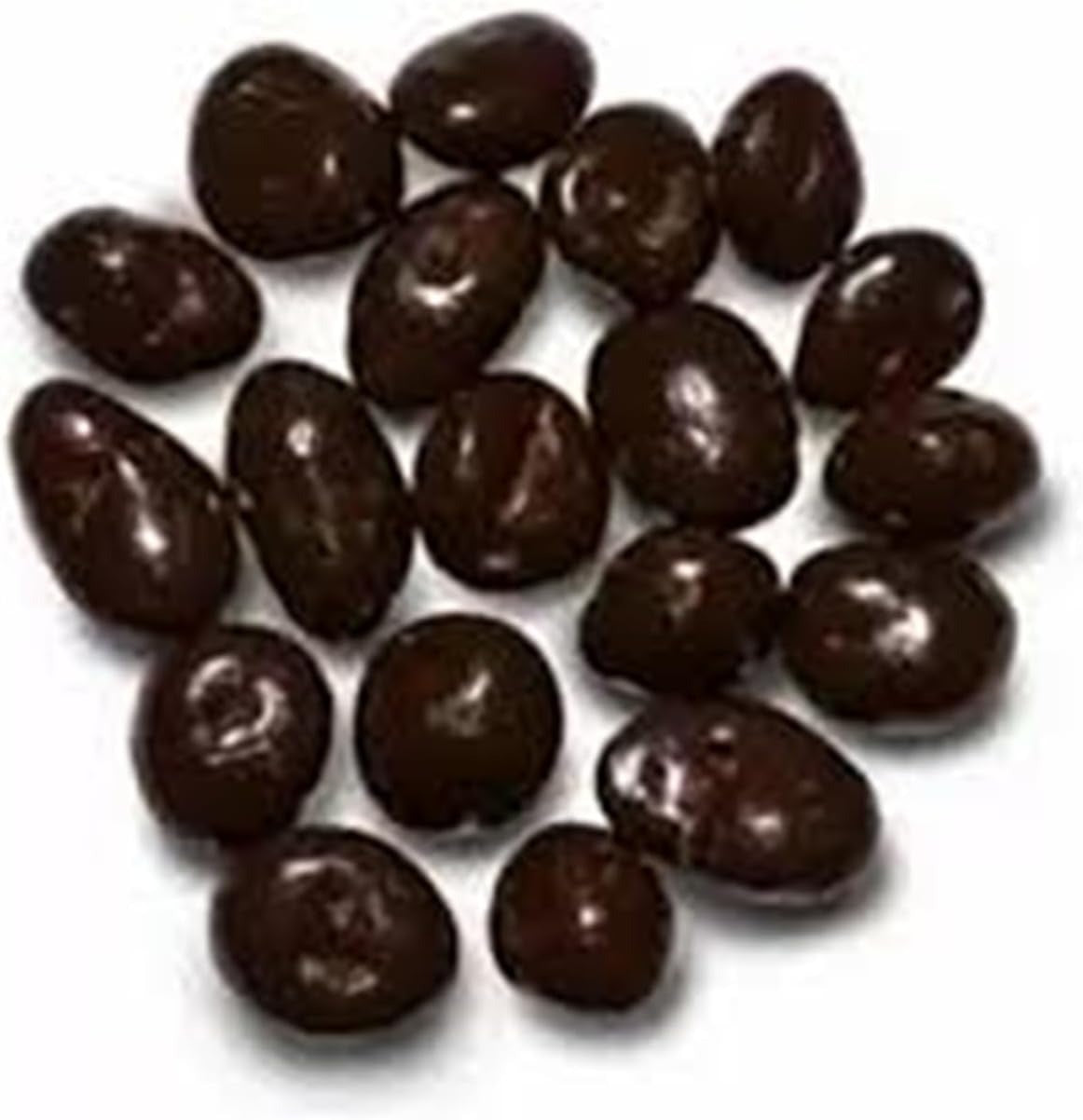 Grobits - Dark Chocolate Covered Coffee Beans - 500 Gram Bulk Bag Roasted Coffee Beans Coated In A Rich Dark Chocolate - 500g Pouch