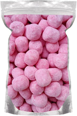 Grobits - Strawberry Bonbons Sweets | 500 Gram Bulk Bag | Dusted Bon Bons Chewy Retro Classic Assorted Pick and Mix Sweets for Parties, Gifts, and Sharing - 500g