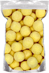 Grobits - Lemon Bonbons Sweets | 500 Gram Bulk Bag | Dusted Bon Bons Chewy Retro Classic Assorted Pick and Mix Sweets for Parties, Gifts, and Sharing - 500g