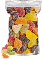 Grobits – Soft Fruit Jellies – 500 Gram Bulk Bag Assorted Fruit Jelly Sweets Pick and Mix for Parties, Gifts, and Sharing – 500g Pouch